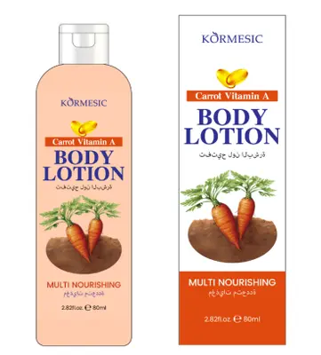 KORMESIC Carrot Vitamin A Body Milk (for foreign trade) 320ml