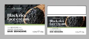 KORMESIC Black Rice Facial Cream (for foreign trade) 120g