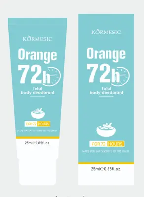 KORMESIC Cream 72 hours full body deodorant (for foreign trade) 80g