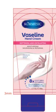 KORMESIC Vaseline Moisturising Hand Cream (for foreign trade) 60g