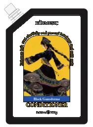 KORMESIC Black Ganoderma Conditioner (for foreign trade) 240g