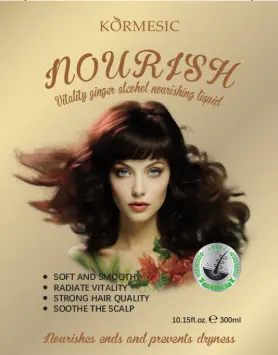 KORMESIC Vitality Ginger Alcohol Nourishing Liquid (for foreign trade) 300ml