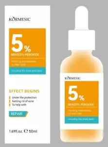 KORMESIC 5% Benzoyl Peroxide Acne-Fading and Spot-Lightening Serum (For Foreign Trade) 30ml