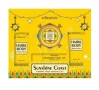 KORMESIC Sunshine Seaside Whitening Body Fragrance Set 100g+100g+100ml+125ml