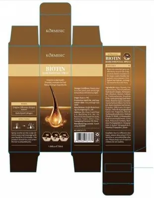 KORMESIC biotin dense hair spray (special for foreign trade) 30ml