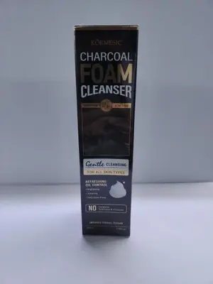 KORMESIC charcoal foam facial cleanser (special for foreign trade) 150ml