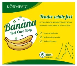KORMESIC Banana Foot Soap 100g