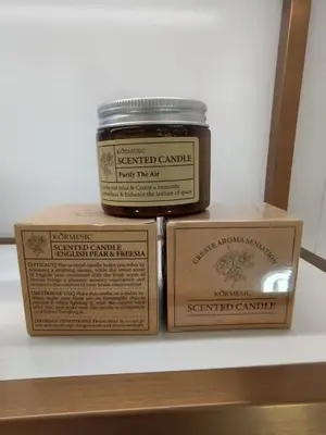 KORMESIC Scented Candle - English Pear & Freesia (for foreign trade) 50g