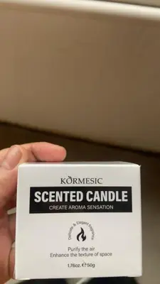 KORMESIC Scented Candle - White Peach Oolong 50g