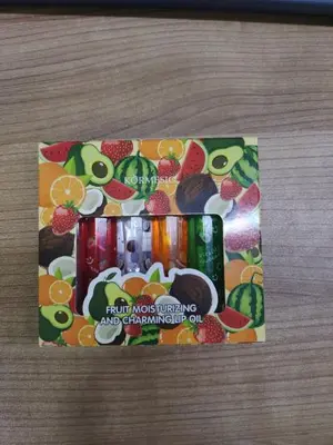 KORMESIC Fruit Bead Moisturizing Lip Oil Set 10ml+10ml+10ml+10ml