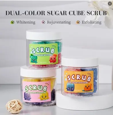 KORMESIC Bi-Colour Rejuvenating Cube Scrub (for foreign trade) 110g(6 pieces)