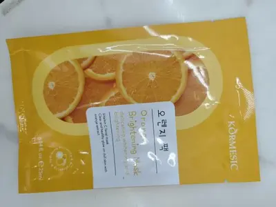 KORMESIC Sweet Orange Moisturising Antioxidant Mask - Sheet 25ml