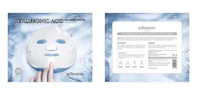 KORMESIC Hyaluronic Acid Collagen Crystal Mask - Sheet 60g(For Foreign Trade)
