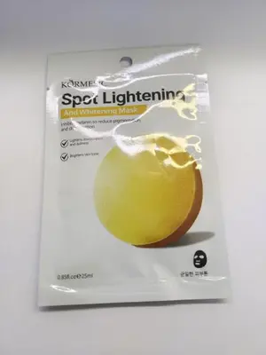 KORMESIC Spot Lightening&Whitening facial mask (for foreign trade) 25ml
