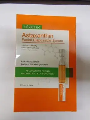 KORMESIC Astaxanthin Facial Serum (for foreign trade) 1.5mlX10pcs