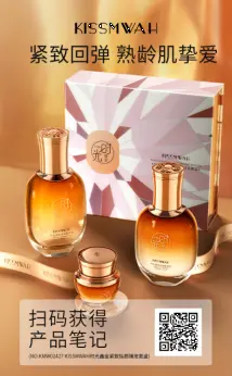 KISSMWAH Time Gilded Firming & Firming Pampering Set 150ml+100ml+30g