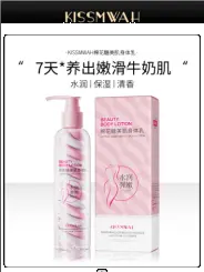 KISSMWAH Cotton Candy Body Milk 200ml