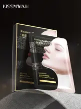 KISSMWAH Hyaluronic Acid Peptide Firming Neck Mask - Tablet 8g