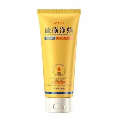 MAZO Soothing Euro Sulfur Mite Cleansing Liquid Soap (Cleansing Research) 100g