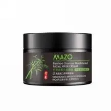 MAZO Bamboo Charcoal Blackhead Removing facial mask (new) 120g