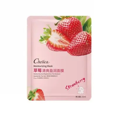 Chelica Strawberry Refreshing&Moisturizing facial mask (new) 25ml