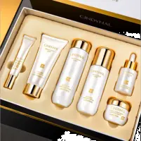 Xian Di Nai Er Two Split Yeast Moisturizing Luxury Care Six Piece Set， 20g+100g+130ml+100ml+30g+30ml， “One Stop Price“