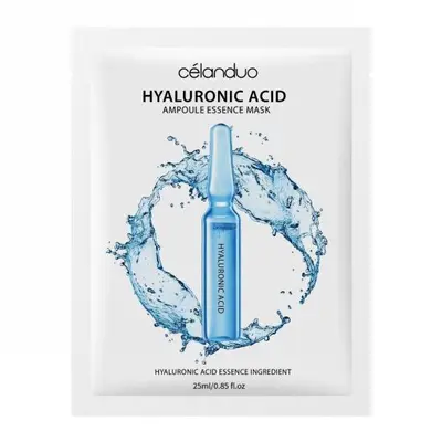 Celanduo Hyaluronic Acid Ampoule essence facial mask 25ml