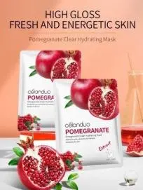 Celanduo Pomegranate Purifying and Moisturizing facial mask 25ml