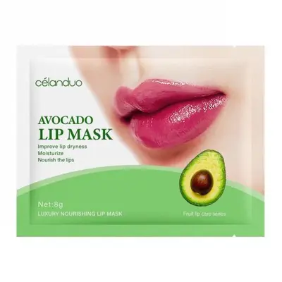 Celanduo avocado luxurious moisturizing and nourishing lip mask 8g 8g