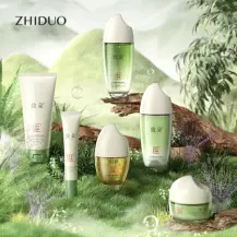 Zhiduo White Truffle Dual Anti-Oil Balance 6-piece Gift Set 100g+120ml+120ml+50ml+20g+50g