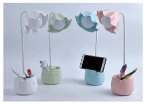 Flower Pen Holder Touch Table Lamp - LD1017