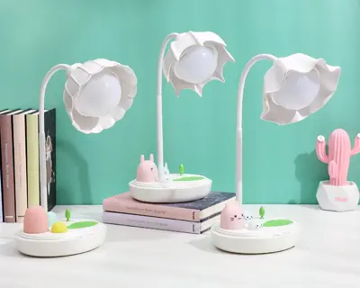 Flower-Head Soft-Silicone Table Lamp - LD3030