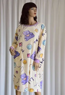 Smiling Bear Nightdress - M5502