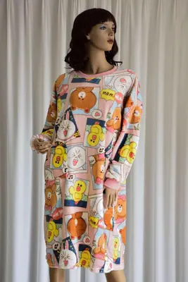 Brown Bear Nightdress - M5502