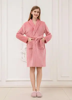 Light JadeStriped 情侣 Bathrobe - M6688