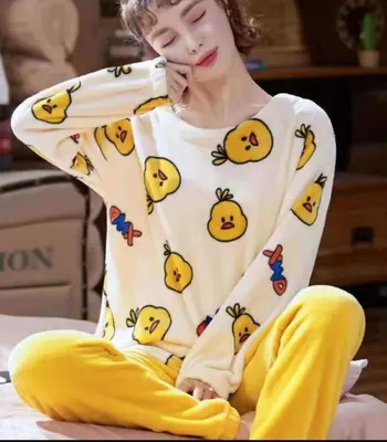 Little Yellow Duck Two-Piece Loungewear Set - M5501