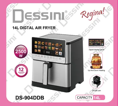 Dessini Air Fryer - 916DDB - 12.8L