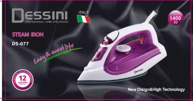Dessini Steam Iron - DS077 - Green
