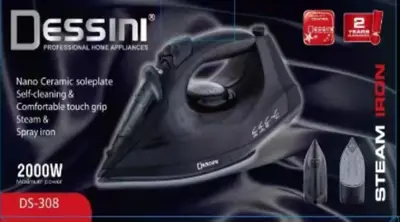 Dessini Steam Iron - DS308 - Blue