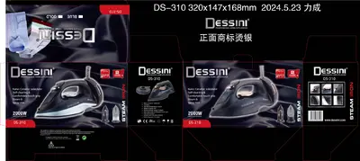 Dessini Cordless Steam Iron - DS310 - Gold