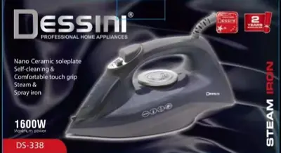 Dessini Steam Iron - DS338 - Gold