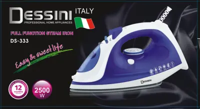 Dessini Steam Iron - DS338 - Silver