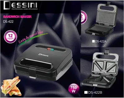 Dessini Sandwich Maker - DS417A