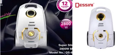 Dessini Vacuum Cleaner - DS666 - Black