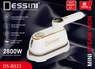 Dessini Steam Iron - DS825 - White