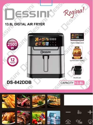 Dessini Air Fryer - DS916DWB - 12.8L