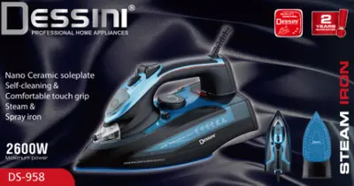Dessini Steam Iron - DS964 - Gold