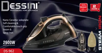 Dessini Steam Iron - DS967 - Blue