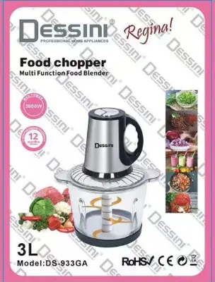 Dessini Juicer or Chopper - DS999 - 3L