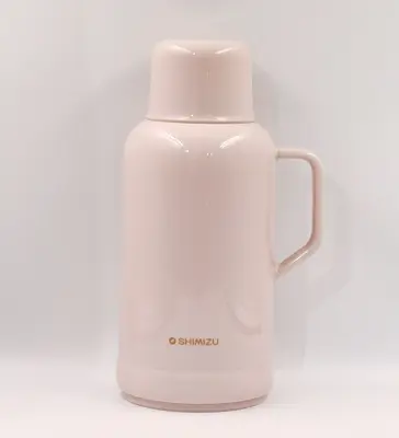 Glass-Lined Vacuum Jug 1.6L - SM-1281-1.6L - 浅粉色
